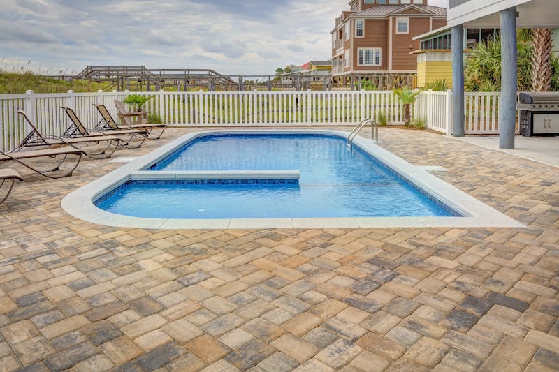 Pool deck cleaning vs resurfacing Katy TX